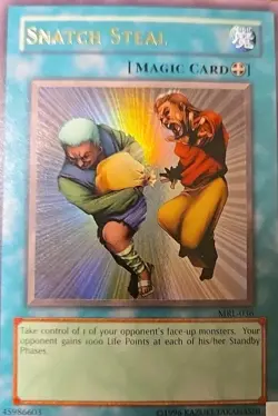 Yu-Gi-Oh! Snatch Steal MRL-036 Magic Ruler Unlimited Vintage Card - Image 2