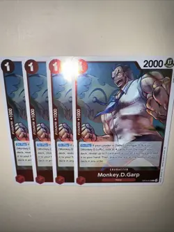 One Piece TCG OP13-016 Monkey. D. Garp X4 Playset Card Game CCG English - Image 5