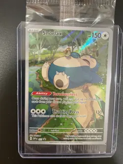 2023 Pokemon Snorlax SVP EN-SV Black Star Promo Card 151 Elite Trainer Box #051 - Image 1