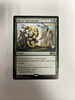 Heroic Intervention Promo Pack Core Set 2021 Card #188 MTG LP - Image 1