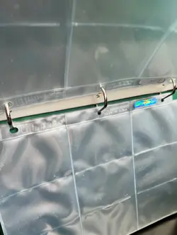 Green Binder Album Ultra Pro 30 Sheets Pages 9-Pocket Trading Card Sleeves - Image 2