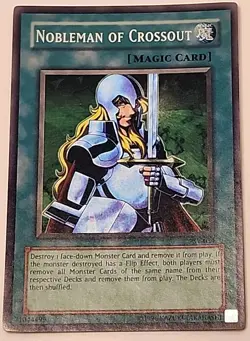 YU-GI-OH! Nobleman of Crossout Card PSV-034 Super Rare Holo Pharaoh's Servant - Image 1