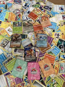 2.5LB Lot of Mixed Pokemon Cards CCG TCG Trading Cards Incl. Holo & Vintage - Image 2