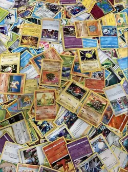 2.5LB Lot of Mixed Pokemon Cards CCG TCG Trading Cards Incl. Holo & Vintage - Image 4