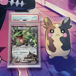 Pokemon Card | PSA 10 Rayquaza EX 061/078 XY Emerald Break Japanese 1st Edition - Image 1