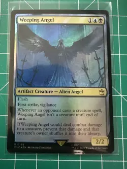 MTG Weeping Angel | NM Foil | Doctor Who (WHO) - Image 1