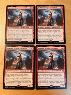 Magic the Gathering MTG 1x Sarkhan Dragon Ascendant Tarkir Dragonstorm NM - Image 1