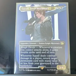 Squall, SeeD Mercenary (Borderless | NM) - Image 1