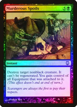 Murderous Spoils - FOIL - Darksteel - NM - Image 1