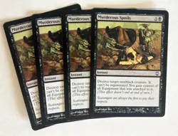 Murderous Spoils (4) Darksteel NM MTG Magic the Gathering - Image 1
