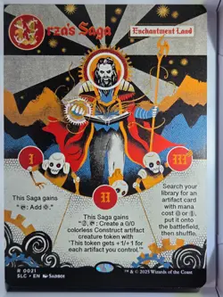 Urza's Saga - R21 - MTG - Secret Lair Countdown Kit (SLC) - Image 1