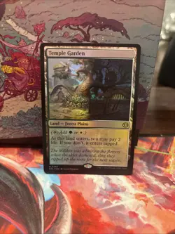 Temple Garden Lorwyn Eclipsed Foil NM 0268 Rare - Image 1
