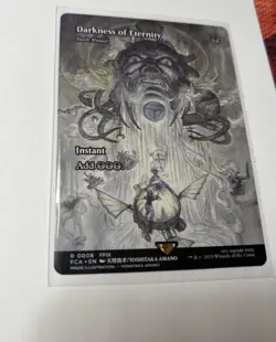 Magic: The Gathering FFIX Darkness of Eternity Dark Ritual Black Instant Amano - Image 1