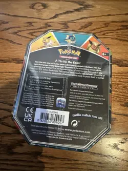 Pokemon TCG Eevee Evolutions Tin 2021 [ Jolteon V ] NEW - Image 2