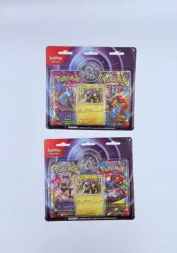New Pokemon Mega Evolution & Phantasmal Flames 2-Pack Blister Sealed - Raikou - Image 2