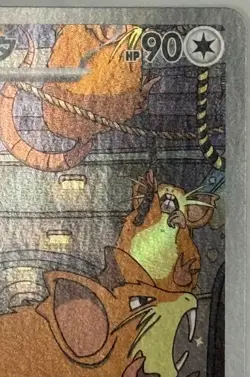 Team Rocket's Raticat AR 108/098 Team Rocket sv10 Pokemon Card Japanese NM - Image 3