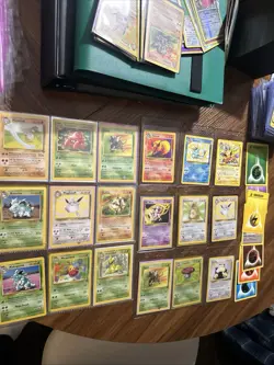 1999 Pokemon JUNGLE NON HOLO Rare Incomplete SET Unlimited LP (more Lots In Bin) - Image 1