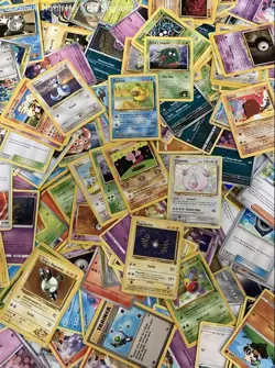2.5LB Lot of Mixed Assorted Pokemon Cards CCG TCG Trading Cards Incl Holo & Vtg - Image 4