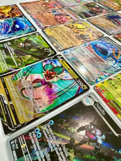 Pokemon Card Lot 100 OFFICIAL TCG Cards + 2 Ultra Rares | VMAX EX OR V! NM - Image 1