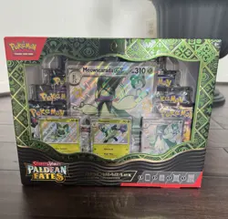 Pokemon TCG Scarlet & Violet Paldean Fates Meowscarada EX Premium Collection Box - Image 1