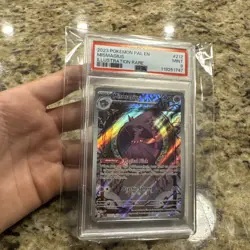 2023 POKEMON PAL EN-PALDEA EVOLVED ILLUSTRATION RARE #212 MISMAGIUS PSA 9 - Image 1