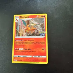 Charizard 010/078 Pokemon GO Holo RAW MINT - Image 1
