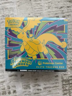 Pokemon TCG: Ascended Heroes Pokemon Center Elite Trainer Box - SEALED In Hand - Image 1