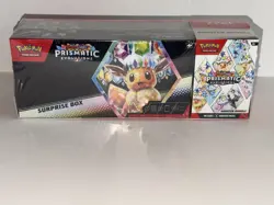 Pokemon TCG Prismatic Evolutions Surprise Box & Booster Bundle Sams Club SEALED - Image 1