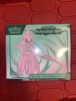 POKEMON Scarlet & Violet Paradox Rift Elite Trainer Box ETB Iron Valiant SEALED 820650854163 - Image 1
