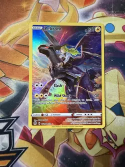 Zekrom TG05/TG30 Trainer Gallery Pokemon SWSH Brilliant Stars Near Mint - Image 1