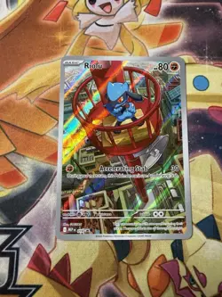 • Riolu • 010 Full Art Holo ME Mega Evolution Promo Pokemon TCG NM - Image 1
