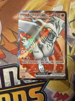 Pokemon TCG - Reshiram ex 158/086 Full Art - SV: White Flare Ultra Rare - NM - Image 1