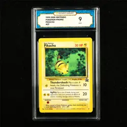 TQG 9 MINT 1999 Pokemon ENG Pikachu #27 Promo - Image 1