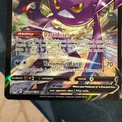 Pokemon TCG NM Crobat V Lost Origin Trainer Gallery TG20/TG30 Holo Ultra Rare - Image 5