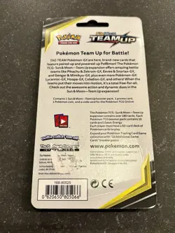 Pokemon TCG Team Up Mimikyu SM163 Black Star Promo Checklane Blister SEALED - Image 2
