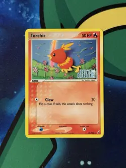 Torchic 65/100 Reverse Holo Pokemon EX Crystal Guardians - NM - Image 1