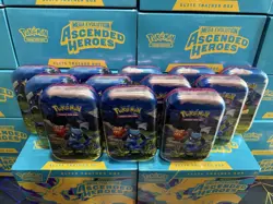 Pokemon TCG | Mega Evolution | Ascended Heroes Mini Tin Bundle x3 - Image 4
