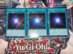 3x Shadow’s Light Secret Rare 1St Edition BLMR-EN037 Yugioh Playset - Image 1