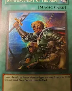 Yu-Gi-Oh! Reinforcement of the Army LOD-028 Legacy of Darkness Unlimited Vintage - Image 2