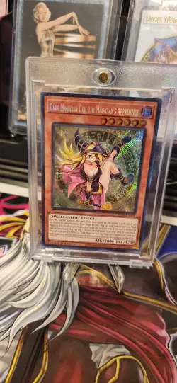 Dark Magician Girl the Magician's Apprentice 1st ed. Secret Rare NM NEVER PLAYED - Image 1
