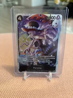 Bandai Perona EB03-045 Special Blocker 6000 Power 4 Cost Extra Booster Heroines - Image 1