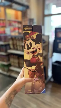 Disney Lorcana Foil CCG Playmat Mickey & Minnie Mouse Standard Multicolor - Image 1