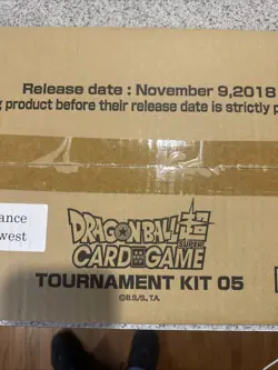 Dragonball Z Super Card Game Tournament Kit 05 2018 Sealed Alliance Midwest U6 - Image 2
