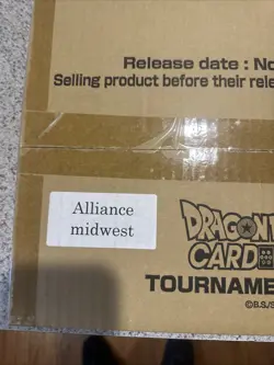Dragonball Z Super Card Game Tournament Kit 05 2018 Sealed Alliance Midwest U6 - Image 3