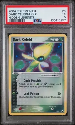 2005 POKEMON EX DEOXYS #22 RAYQUAZA REVERSE HOLO PSA 6 + BONUS Card - Image 3