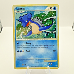 Lapras 2010 HeartGold SoulSilver Black Star Promo HGSS14 - Holo Rare Card NM/LP - Image 1