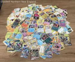 2.5LB Lot of Mixed Pokemon Cards CCG TCG Trading Cards Incl Holo V & GX Cards - Image 1