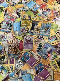 2.5LB Lot of Mixed Pokemon Cards CCG TCG Trading Cards Incl Holo V GX & Vintage - Image 5