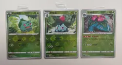 Bulbasaur Ivysaur Venusaur Holo cs5bC Pokemon Chinese Cards Combo Set - Image 1