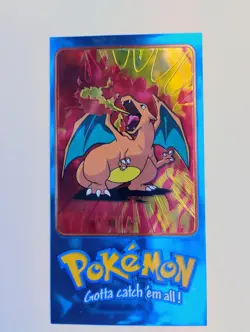 Topps Jumbo trading card, oversized 2000 Charizard Series 2, 5 of 5 Rare NM - Image 3